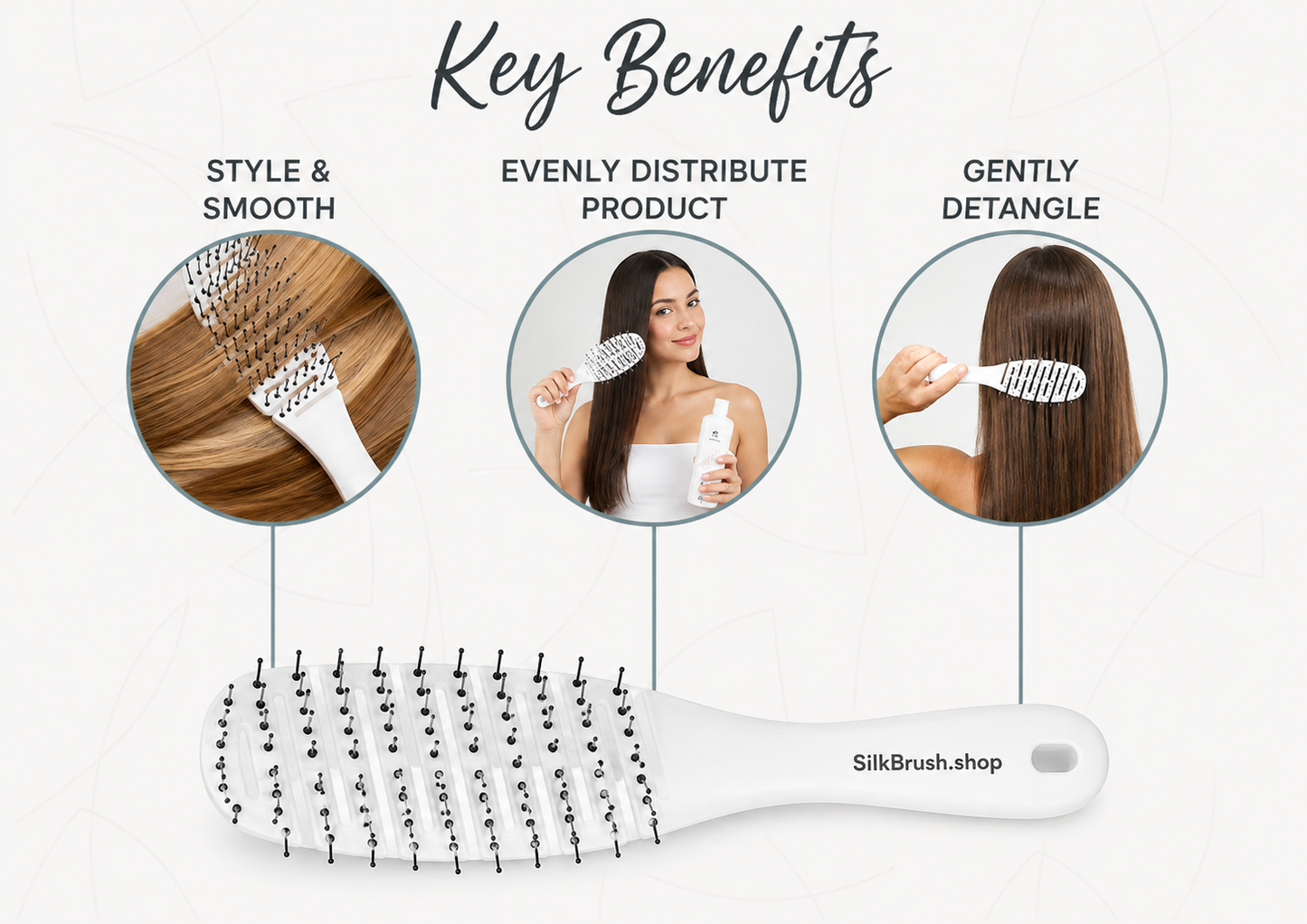 Calista Flexible Dry Hair Brush