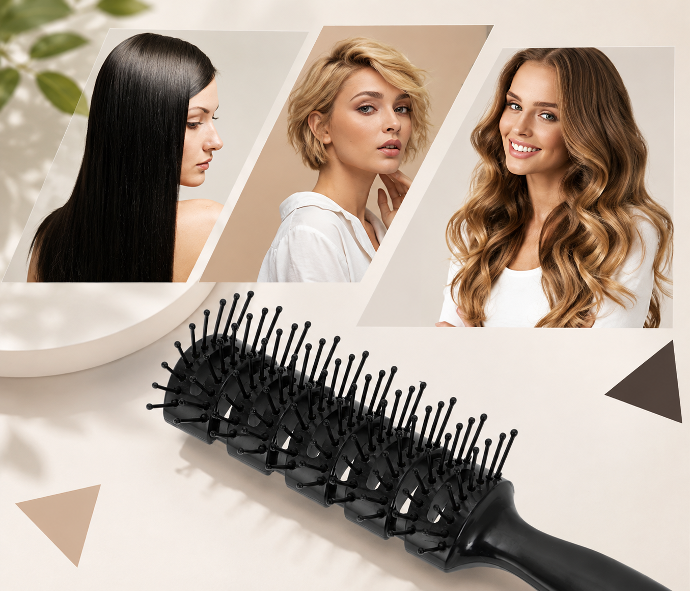 Vented Blow Dry Styling Hair Brush
