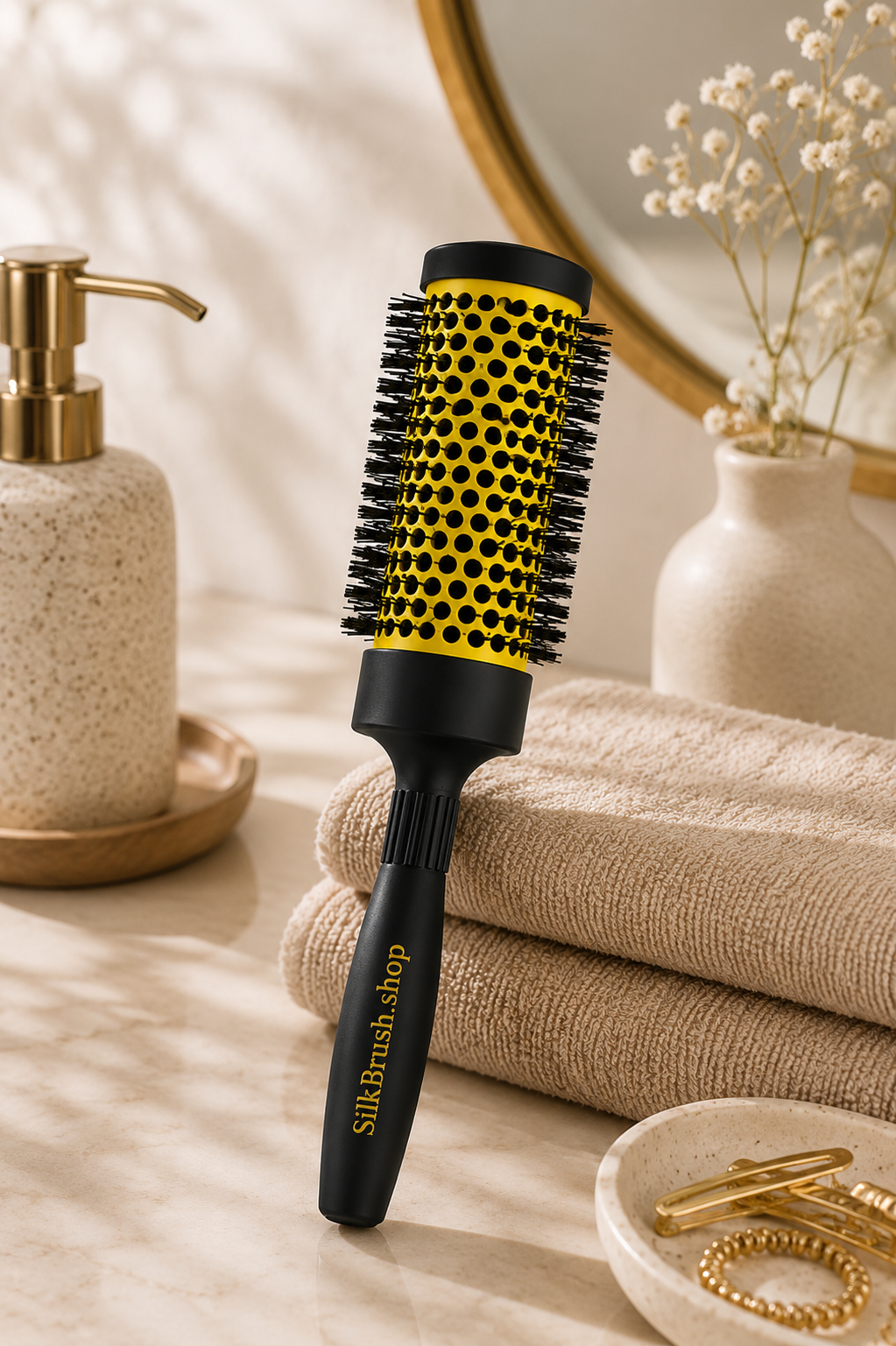 2Pcs - Drybar Ceramic Round Detangling Brush