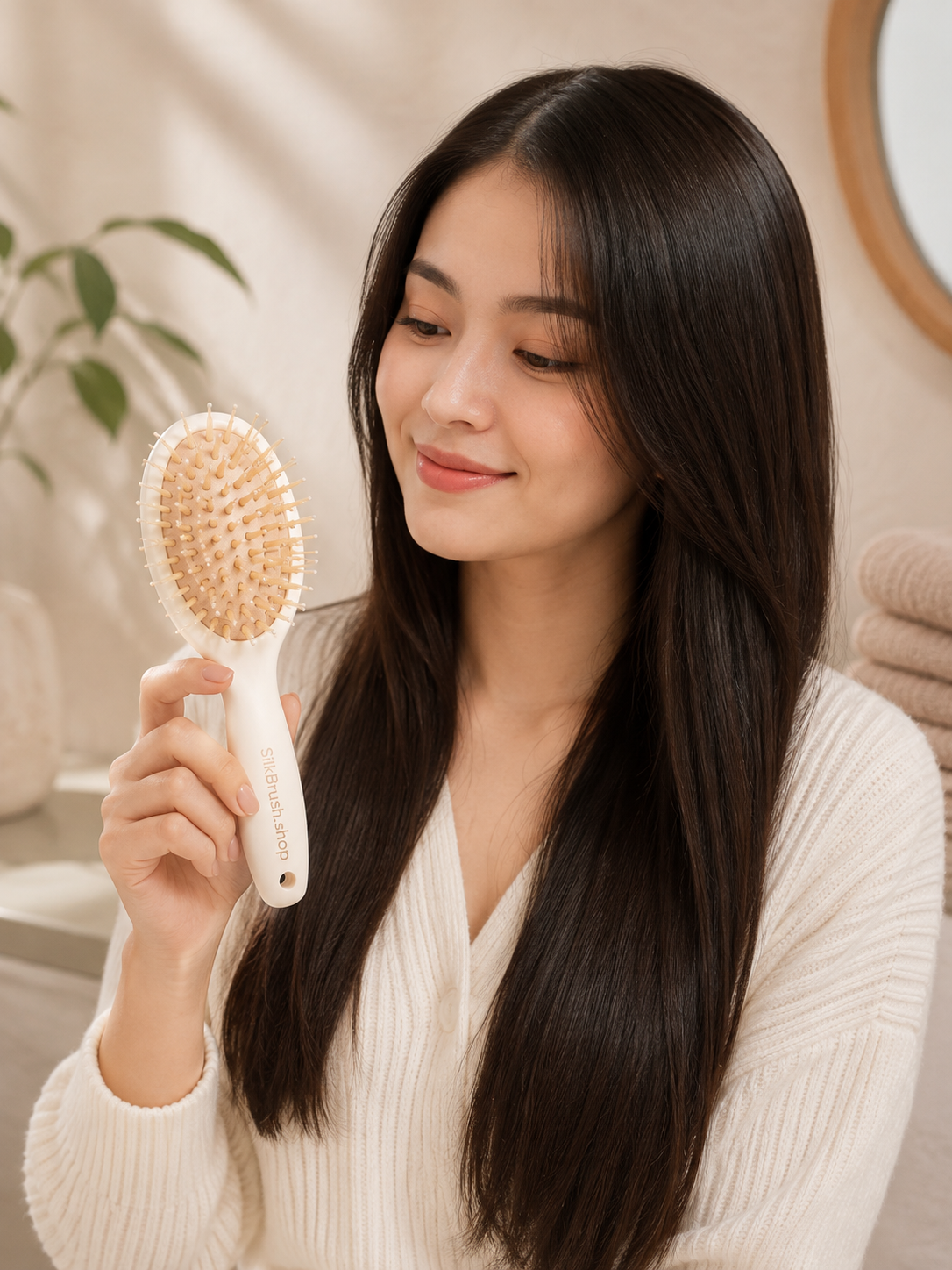 Mini Boar Bristle Shine Brush